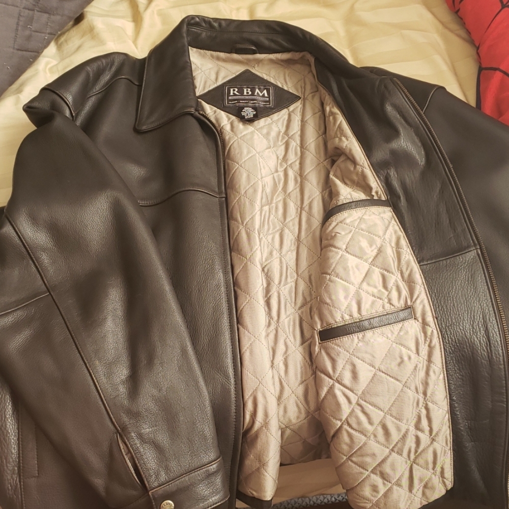 RBM leather jacket